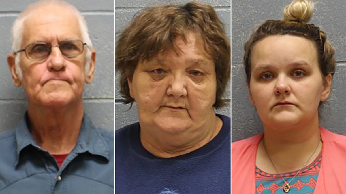 James H. Bond, Pamela Deloris Bond and Kylla Michelle Mann were charged with two counts each of aggravated child abuse and reckless endangerment, the sheriff said.