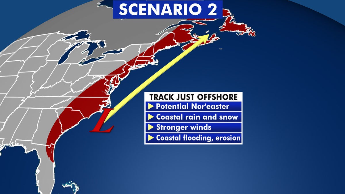 Nor'eaters that track just off the coast can bring heavy snow to the major cities along the Interstate 95 corridor.