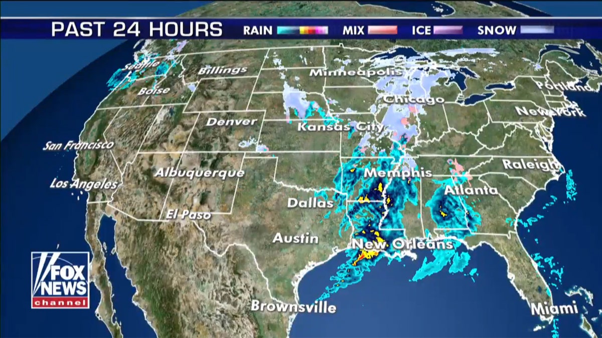 An extended period of wintry weather is impacting the Midwest through the weekend.