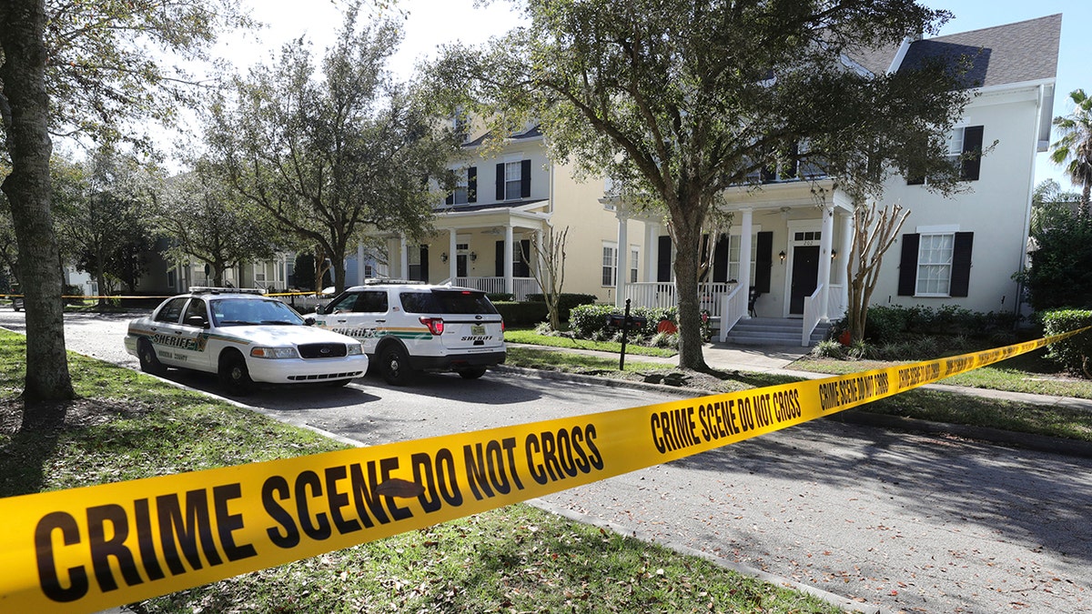 The Todts lived in a home in Celebration, Fla., just four miles from Disney World. The community was designed and built by the Walt Disney Company in the 1990s. (Joe Burbank/Orlando Sentinel via AP)