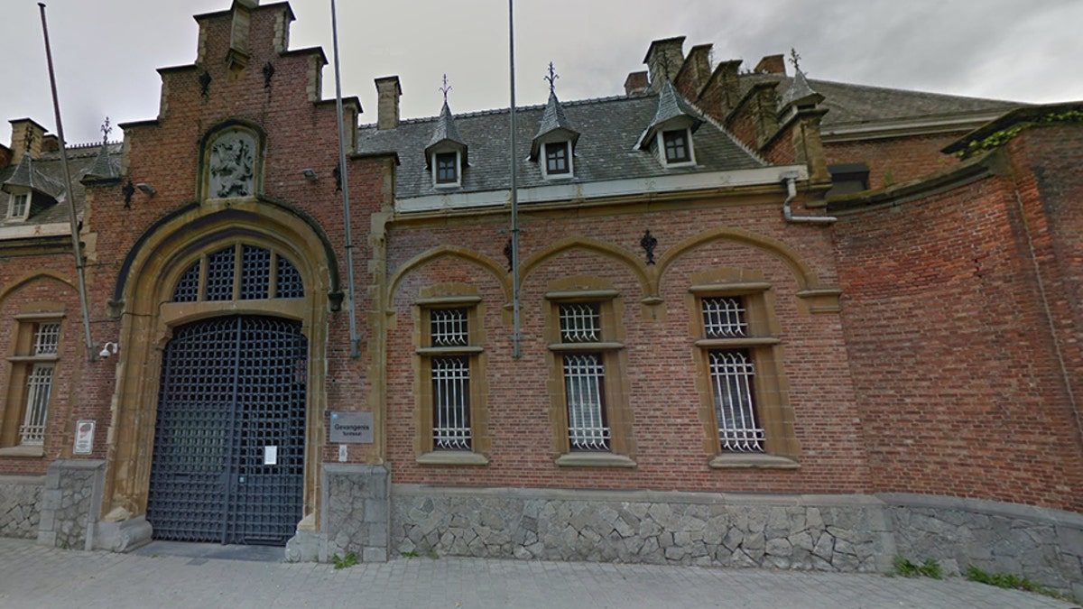 The exterior of Turnhout prison near Antwerp, where Oualid Sekkaki escaped in December.