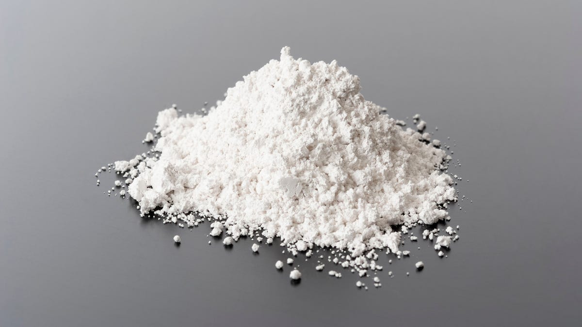 Pile of wheat flour