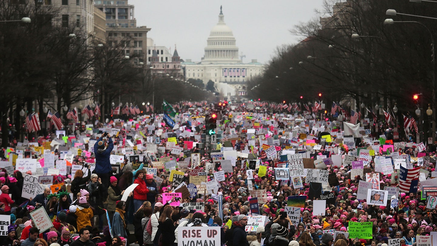 Mario Tama Womens March Getty