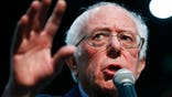 Bernie Sanders at a campaign rally