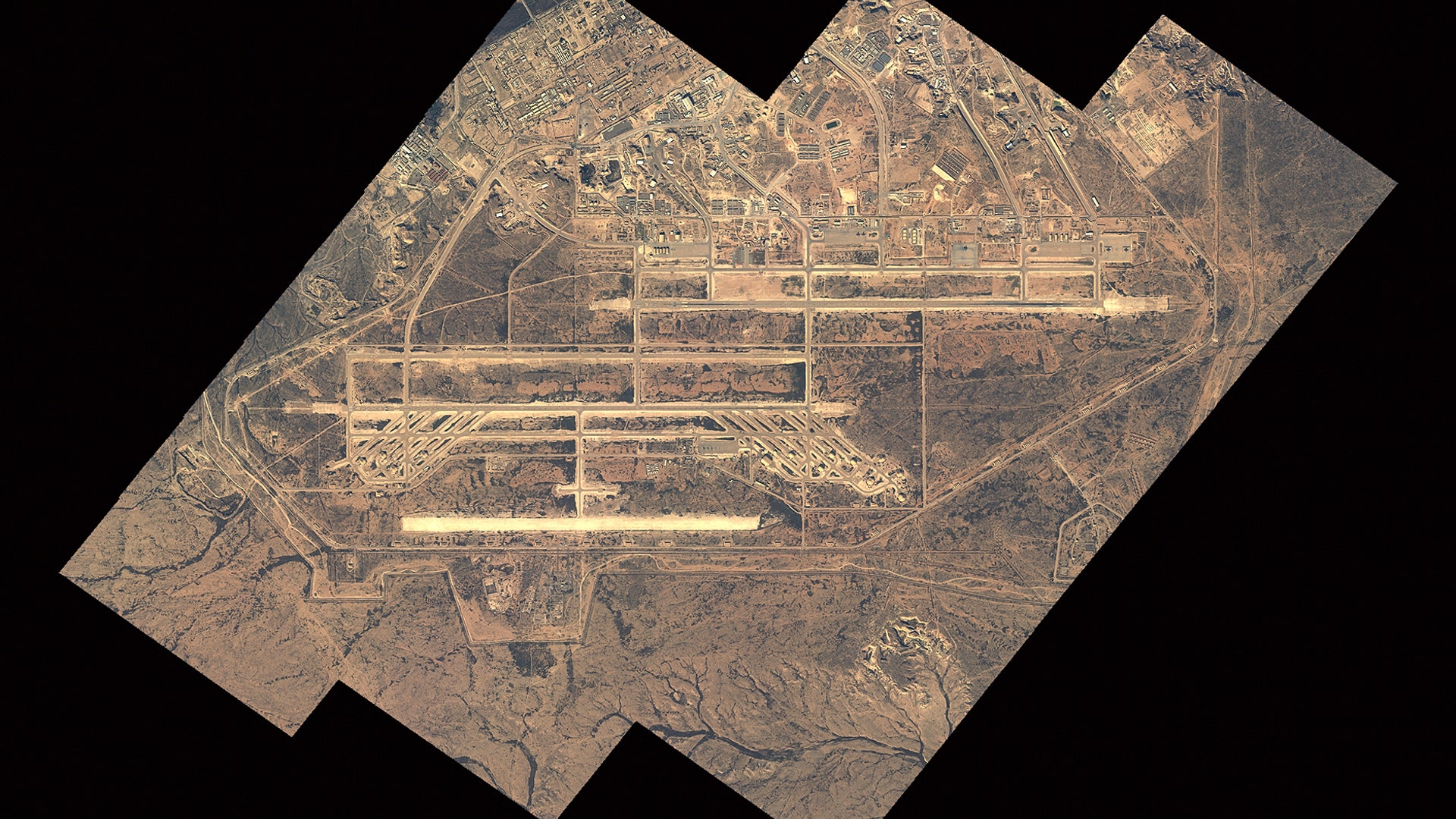 The al-Asad Air Base in Iraq.