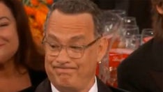 Tom Hanks' reaction to Ricky Gervais’ Golden Globes monologue goes viral