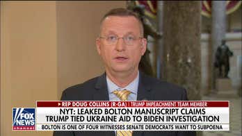 Doug Collins: 'Selective' leak from Bolton's book 'doesn't change anything' in impeachment trial