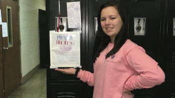Alabama teen starts 'prayer locker' to help school: 'Something was leading me to do it'