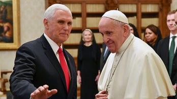 VP Mike Pence meets Pope Francis in private audience at Vatican