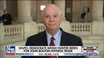 Cardin 'open' to hearing arguments from Trump lawyers on 'any witness that they believe is helpful'