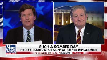 Sen. Kennedy: Pelosi 'swollen with partisan rage' as she sends Trump impeachment articles to Senate