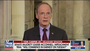 Sen. Tom Carper echoes Joe Biden: 'Malarkey' to think Hunter should testify in Trump impeachment trial
