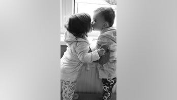 Toddler separated from twin for first time after rare cancer diagnosis: 'It's been really hard'