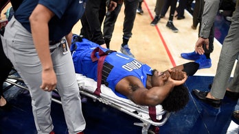 Magic forward Jonathan Issac hyperextends left knee