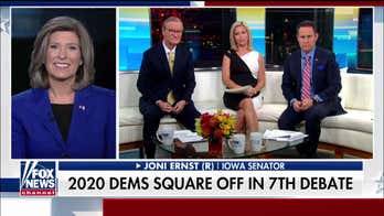 Sen. Ernst on Iowa debate: 2020 Dems are 'so far from the mainstream' and what Iowans want