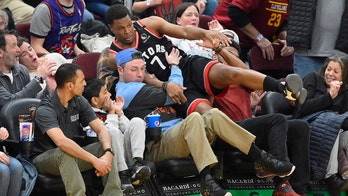 Toronto Raptors' Kyle Lowry shoved again by fan during game: 'Fans like that shouldn’t be in our buildings'