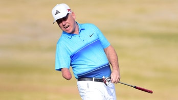 One-armed Canadian golfer shoots 'inspirational' 151-yard hole-in-one at PGA Tour event