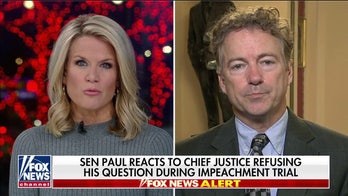Rand Paul 'disappointed' Roberts didn't read question, denies identifying alleged whistleblower