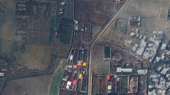 Satellite images show Ukrainian airplane crash site
