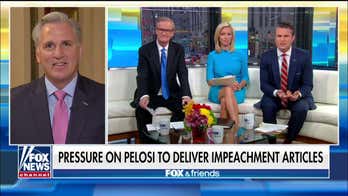 Kevin McCarthy on impeachment delay: Nancy Pelosi 'knows how weak this case is'