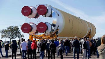 Massive NASA rocket part to be ferried up Mississippi River on barge