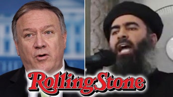 Rolling Stone hits Pompeo for 'military strike that left 2 children dead' when referring to ISIS leader's killing
