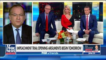 Trump’s impeachment defense team doesn't think witnesses are 'appropriate' at trial