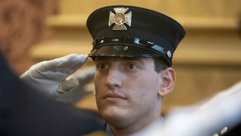 Bruce Springsteen watches son's swearing-in as Jersey City firefighter