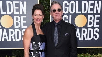 Tim Allen arrives at the Golden Globe Awards after Ricky Gervais admits he regrets making fun of him