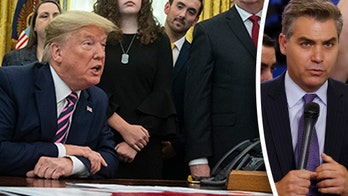 Trump scolds CNN's Jim Acosta for trying to disrupt Oval Office news conference: 'Quiet'