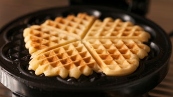 Waffle maker from Amazon is delivered with old, crusty waffle inside