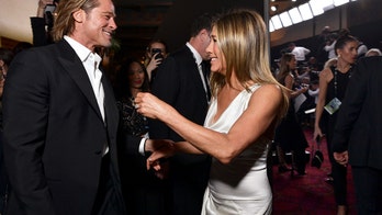 Exes Jennifer Aniston and Brad Pitt reunite backstage at SAG Awards 2020