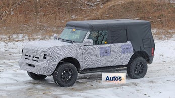 2021 Ford Bronco photographed before you're supposed to see it