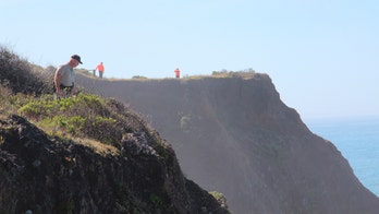 SUV drives off California cliff – but neither vehicle nor occupants has been found, authorities say