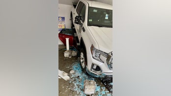Teen trapped in car wash after truck crushes her vehicle