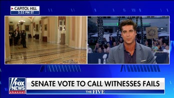 Watters: Impeachment witness vote is 'enormous tactical loss' for Democrats, leaves Biden exposed
