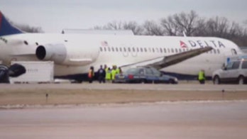 Delta flight slides off taxiway at Wisconsin airport amid 'icy conditions'