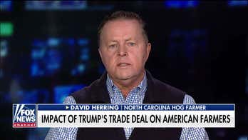 Pork farmer: China trade deal is 'great first step' to help farmers but high tariffs must come down