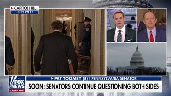 Sen. Pat Toomey: Impeachment trial becoming a 'partisan attempt to discredit' Trump in an election year