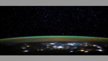 Earth's glittering lights seen from International Space Station