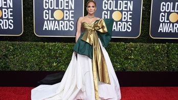 Jennifer Lopez's Golden Globe Awards dress falls flat on social media