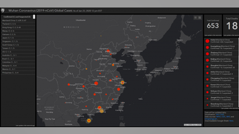 Interactive coronavirus heat map shows spread of virus around the globe