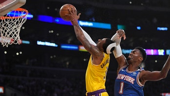 New York Knicks' Bobby Portis ejected after nasty hit during Los Angeles Lakers game: It 'wasn't a basketball play'