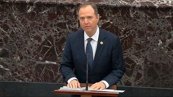 At Senate impeachment trial, restless lawmakers struggle to sit through Schiff’s opening argument
