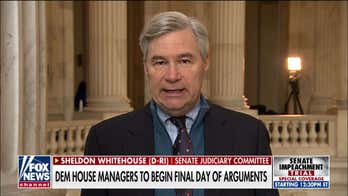 Dem Sen. Whitehouse: Takes a lot of 'brass' to say Senate impeachment case is 'nothing new'
