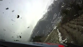 World Rally Championship driver Ott Tanak survives dramatic crash at Monte Carlo Rally