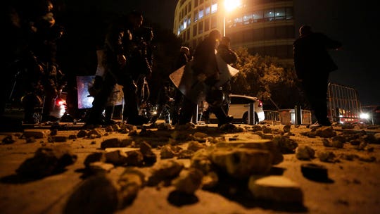 Lebanese authorities brace for more violence after night of protests rock Beirut