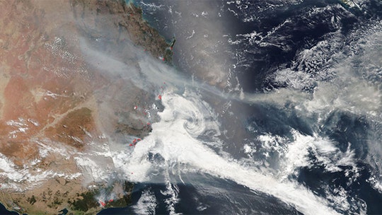 Australia's destructive wildfires seen from space in NASA images
