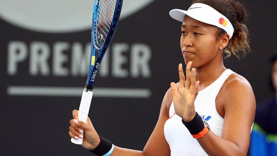 Naomi Osaka wins 1st-round match at Brisbane International