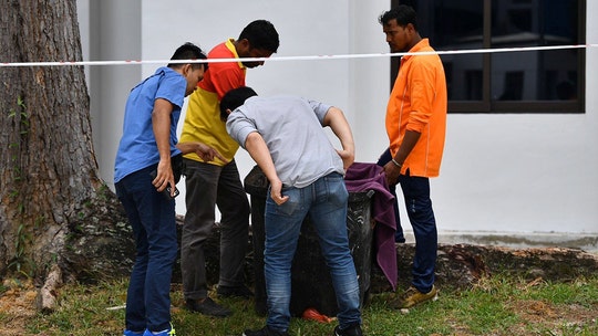 Baby boy found alive in Singapore after being stuffed into trash bin